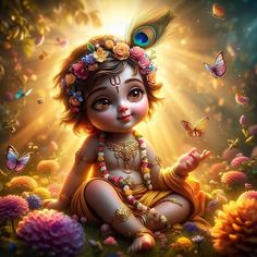 🙏जय श्री कृष्णा!🙏 Embracing the divine innocence of Bal Krishna 🌸✨ May his playful charm and serene presence bring joy and peace to your heart. Follow For More जय श्री कृष्णा!🙏 #BalKrishna #DivineChild #SpiritualBliss #IndianGods #krishna #radha #radhakrishna #kanudo #kanhaiya #krishnalove #krishnaleela #radheradhe #hindu #sanatan #sanatani #jayshreekrishna Joy And Peace, Lord Shiva Statue, Shiva Statue, Indian Folk Art, Krishna Radha