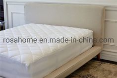 Quilted Cotton Mattress Encasing Hotel Bedding Mattress Topper Pads Usage : Hospital, Hotel, Home. Size : Customized. Age Group : Adults. Pattern : Quilted. Technics : Woven. Style : Fully Encased. Material : See Below. Special : Customized Waterproof. Filling : Polyester. Shell Cover : Cotton or Bamboo. Workmanship : Stripe, Sheet Fitted. Bed Base Frame, Bedroom Products, Waterproof Mattress Cover, Hotel Bedding, Cheap Mattress, Green Duvet