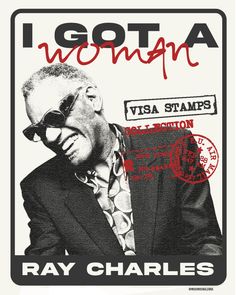 i got a woman visa stamps by ray charles