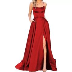 F00225040-202 Backless Long Dress, Evening Dress Floor Length, Elegant Prom Dresses, Elegant Dresses For Women, Satin Prom Dress, Cocktail Evening Dresses, Maxi Dress Evening, Dress Satin, Long Bridesmaid Dresses