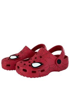 Spiderman Spider-man Clog | very.co.uk Spider Man Crocs, Spider Man Things, Spider Man Clothes, Spider Man Stuff, Spiderman Crocs, Spiderman Accessories, Spiderman Clothes, Shoes For Men Stylish, Spider Man Shoes