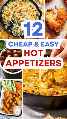 12 cheap and easy hot appetizers