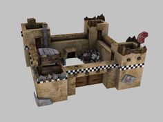 Ork Terrain, Necromunda Terrain, 40k Orks, Wargaming Terrain, 3d Studio, Miniatures Tutorials, I Made It