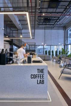 the coffee lab is clean and ready for customers to use