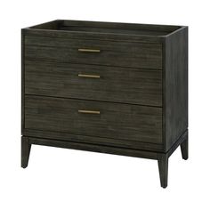 an image of a chest of drawers with two drawers and one drawer on each side