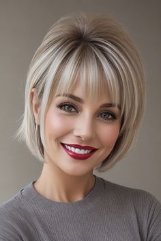 Explore the latest in women's hairstyles with our exclusive gallery & video featuring the top 50 short bob hairstyles for 2024! Whether you're into choppy layers, curly bobs, or asymmetrical cuts, we've got you covered. From classic bob haircuts to trendy 90s-inspired styles, find the perfect look for you. Don't miss out on the hottest bob hairstyles for fine hair and bob haircuts with bangs. Elevate Transitional Hairstyles, Taper Fade Haircut, Layered Haircuts For Medium Hair, Neon Hair, Bob Hairstyles For Fine Hair, Summer Hair Color For Brunettes, Hair Haircuts, Haircuts For Medium Hair