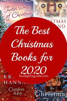 the best christmas books for 2020, with text overlaying it and an image of a