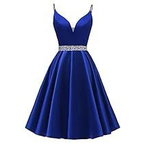 2 Piece Prom Dresses, Satin Homecoming Dresses, Homecoming Dresses For Teens, Damas Dresses, Short For Women, 2 Piece Prom Dress, Satin Homecoming Dress, Spaghetti Strap Prom Dress