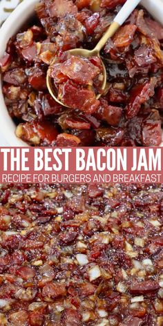 the best bacon jam recipe for burgers and breakfast