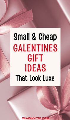 small and cheap valentine's gift ideas that look luxurious