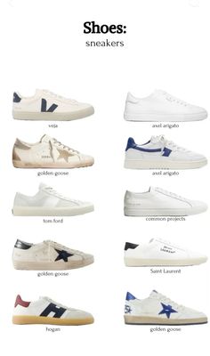 Old Money Style Shoes Men, Old Money Men Shoes, Clean Golden Goose Sneakers, Basic Golden Goose, Mens Club Outfit, Shoes For Guys, Mens Golden Goose, Golden Goose Sneakers Outfit, White Shoes Men