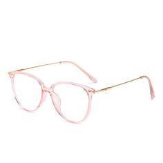 If you're looking for stylish yet functional eyewear, look no further than the KatKani Unisex Full Rim Myopic Anti Blue Light Reading Glasses Pink K1696. These glasses are designed to protect your eyes from the harmful effects of blue light emitted by digital screens, making them perfect for those who spend long hours in front of computers or smartphones. The lenses of these glasses are made of high-quality polycarbonate, ensuring durability and clarity. With a lens width of 54mm and a lens heig Pink Blue Light Glasses, Pink Clear Glasses, Clear Pink Glasses, Pink Frame Glasses, Pink Glasses Frames, Pink Reading Glasses, Clear Glasses Frames Women, Game Corner, Glasses Inspiration