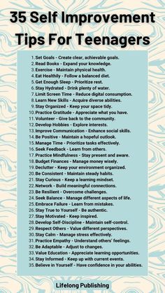 Teen Goals List, Tips For School For Teens, Tips For Life, Self Help Skills, How To Believe, Teen Advice, Appreciate What You Have, Personal Growth Motivation, Self Care Bullet Journal