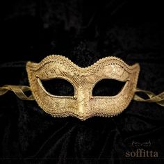 Gold Lace Covered Masquerade Mask Venetian Style Gold - Etsy Eye Mask Design Masquerades, Black Mask Masquerade, Mask For Masquerade Ball, Masquerade Ball Prom, Carnival Prom, Masquarade Mask, Mask For Masquerade, Masquerade Ball Masks, Gold Masquerade Mask