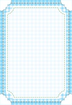 a blue and white checkered background with an empty frame for the text or image