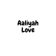 Aaliyah, Baby Names