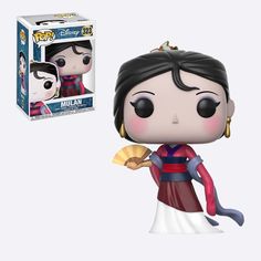 snow white and the seven dwarfs mulan pop vinyl figure