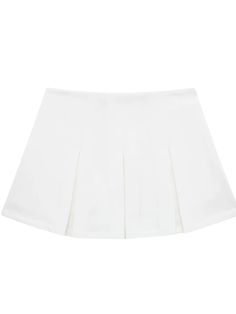 Get ready to twirl in style with the Hale Pleated Mini Skirt! This high-waisted mini skirt is not only ultra-flattering, but also super versatile with its wide pleats and available in 6 unique colors. Part of the AIMAYS Fashion Capsule Collection, this skirt is a must-have for any fashion-forward individual looking to add a touch of playfulness to their wardrobe. Hale Pleated Short Mini Skirt Wide Pleated High Waist Mini Skirt with Short Availabla in Khaki, Navy Blue, Beige, White, Black, Grey P Nyc Outfits Summer, Skirts Pattern, Dark Grey Skirt, Short Pollera, Bermuda Shorts Women, Pleated Skirt Short, Grey Mini Skirt, White Mini Skirt, Chic Skirts