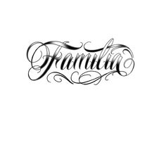 the word fannua written in cursive writing