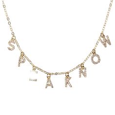 PRICES MAY VARY. SPEAK NECKLACE: This speake now necklace is inspired by the TS discography aesthetic albums. The great inspired gifts for swiftie, this is a fantastic outfit jewelry gift idea. Keep it shining in our gold charm monogram necklace featuring our cubic zirconia SPEAK NOW letters. SWIFTIE FOREVER: This necklace is the perfect jewelry to show everyone you're a swiftie. Perfect for concerts, shopping, parties, vacation and everyday wear. Easily match with tank tops, dresses, shirts, sw Speak Now Accessories, Now Necklace, Pink Choker Necklace, Pink Choker, Outfit Jewelry, Speak Now, Zodiac Necklace, Monogram Necklace, Gift For Music Lover