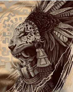 Mesoamerican Tattoo, Mexican Aztec, Half Seelve Tattoo, Broly Tattoo Designs, Olmec Tattoo, Aztec Eye Tattoo, Aztec Panther Tattoo, Aztec Chest Tattoo