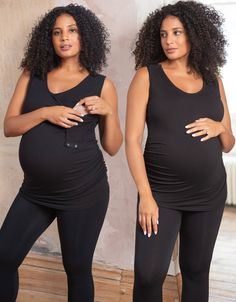 Stylish plus size maternity clothes | Seraphine Curve's Black Maternity & Nursing Tops are the ultimate everyday basic. Plus Size Maternity Clothes, Plus Size Maternity, Nursing Tops, Stylish Plus, Maternity Nursing, Plus Size Pregnancy, Pregnant Women, Maternity Clothes, Shirts & Tops