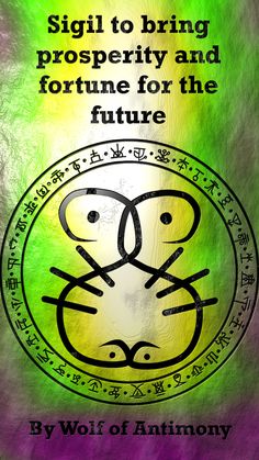 a book cover with an image of a cat's face and the words, sign to bring prosperity and fortune for the future