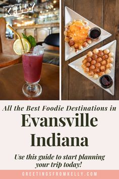 the best foodie destinations in evansville indiana