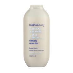 Wholesale Method Simply Nourish Body Wash 18 Oz Bottle-6ct Case Bulk Method Body Wash Vanilla, Method Bodywash, Gray Packaging, Men Hygiene, Method Body Wash, Hygiene Essentials, Method Soap, Coconut Body Wash, Skincare Wishlist