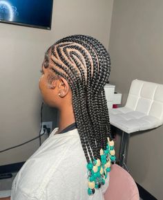 Hairstyles | hairstyles inspo | medium length braids | rows braids Alicia Keys Braids Hairstyles Medium, Fulani Locs, Medium Length Braids, Corn Roll Hair Styles, Bohemian Curls, Braids Inspiration, Medium Hair Braids, 2024 Hairstyles