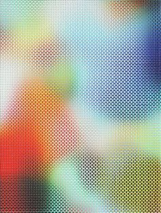 an abstract background with different colors and shapes in the form of squares, dots or lines