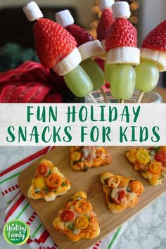 fun holiday snacks for kids to make