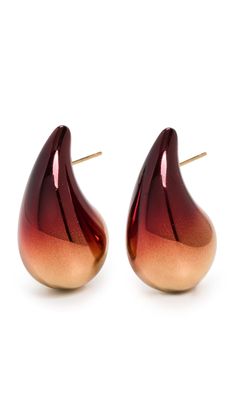 PRICES MAY VARY. Polished, gradient finish Length: 0.75in / 2cm Gradient Drop Earrings Fall Jewelry Trends 2024, Vca Earrings, Baddie Accessories, High Fashion Earrings, Orb Earrings, Fashion Png, Teardrop Earrings Gold, Large Drop Earrings, Pinterest Challenge