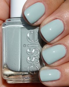 Blue Toe Nails, Nail Shades, Hand Nails, Essie Polish, Toe Nail Color, Lady Fingers, Beauty Spot, Nice Nails, Essie Nail Polish