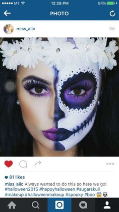 Muertos Makeup