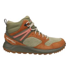 This waterproof sneaker boot features a suede leather upper, 100% recycled laces, webbing, and mesh lining, as well as a lightweight EVA foam midsole for stability and comfort. $99.95 Leather Sneakers With Laces For Adventure, Low-top Waterproof Boots With Boost Midsole For Outdoor, Sporty Boots With Abzorb Midsole For Outdoor Activities, High-top Walking Shoes With Rubber Sole For Outdoor, Mid-top Laced Boots For Outdoor Activities, Functional High-top Lace-up Sneakers For Outdoor Activities, High-top Waterproof Boots With Laces For Outdoor Activities, Sporty Waterproof Boots With Boost Midsole For Walking, Sporty Outdoor Boots With Abzorb Midsole