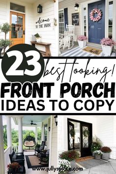 front porch decorating ideas to copy