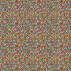 an image of colorful dots on black background