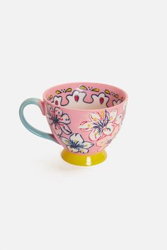 multi Tea Cup Image, Teacup Pattern, Kids Scrubs, Floral Tea Cup, Princess Highway, Floral Tea, Sweet Tea, Tea Cup, Timeless Fashion