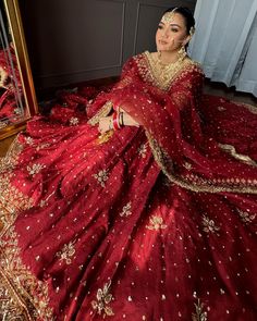 A red lehenga is a stunning choice for any festive occasion, radiating elegance and charm. Its vibrant color symbolizes love and celebration, making it perfect for weddings and cultural events. Pair it with beautiful jewelry and a stylish dupatta to complete the look. Whether adorned with intricate embroidery or simple designs, a red lehenga can make anyone feel special. It's not just an outfit; it's a statement of grace and tradition. Embrace the beauty and heritage of this timeless attire, and let your confidence shine through as you wear it with pride.

#shaadidukaan#weddingplanning#bridallehenga #onlineshopping #lehengalove #weddingdress #kurti #indianbride #weddinglehenga #designerlehenga #designer #bridal #partywear #anarkali #lehengas #traditional #bride #india #sareelove Lehengas Traditional, Stylish Dupatta, Lehenga Simple, Bridal Lehenga Red, Red Lehenga, Traditional Bride, Wedding Lehenga, Cultural Events