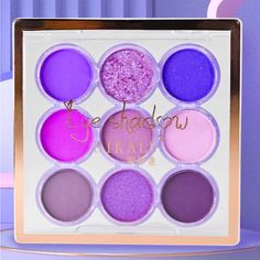 New Gorgeous Eyeshadow Palette 9 Rich Shades Includes Matte & Shimmer Comes In A Beautiful Case Create Endless Looks Ships Fast / Bundle To Save! Purple Makeup Palette, Colorpop Eyeshadow Pallets, Eyeshadow Palette Colourpop, Purple Eyeshadow Palette, Purple Eyeshadow Pallete, Colourpop Eyeshadow Palette, Colourpop Eyeshadow, Makeup Bundles, Pigment Eyeshadow