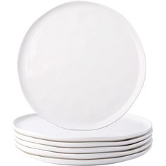 white plates stacked on top of each other