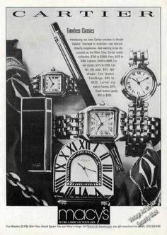 Watch Ads, Cartier Panther, 1980 Fashion, Cartier Gold, Fashion Ads, Fashion Campaign, Watch Ad, Jewelry Ads