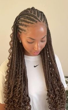 Goddess Braids Hairstyles, Long Box Braids, Box Braids Hairstyles For Black Women, Braided Cornrow Hairstyles, Braided Hairstyles For Teens, Cute Box Braids Hairstyles, Quick Braided Hairstyles, Protective Hairstyles Braids, Cool Braid Hairstyles