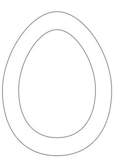 a drawing of an oval shape with two lines in the middle and one line at the end