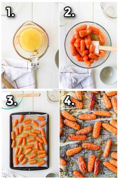 step by step instructions on how to make carrots