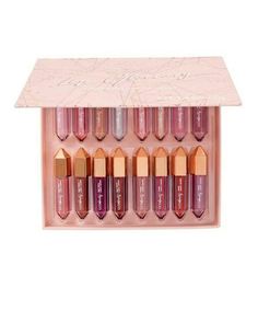 PRICES MAY VARY. 4 Tinted Lip Oils 4 Sheer Lip Glosses 4 Matte Liquid Lipsticks 4 Patent Liquid Lipsticks Complete any look with this collection of 16 deluxe-sized lippies in the ULTA Lip Glossary Kit. Lip Gloss Sephora, Oil Lip Gloss, Lipstick Ingredients, Holiday Lip, Beauty Gift Card, Lipstick Kit, Glitter Lip Gloss, Dream List, Lip Gloss Set