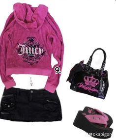 Trashy Mcbling Outfits, Goth Barbie, Early 2000s Style