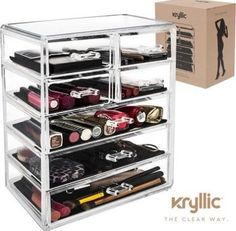 Do you have lots of makeup, accessories, and jewelry widespread all over your room? We know it's hard to keep track of all the makeup accessories and jewelry and we also know you need and deserve the best. That's why we are offering you our premium product at a great price. This Makeup Organizer comes with the following features: Large 7 Drawers for extra storing. Perfect Size: 9.5*6.25*11.25 Weighs 3.10 Pounds. Transparent for better visibility Makeup Palette Storage, Acrylic Makeup Storage, Makeup Palette Organization, Makeup Storage Case, Clear Makeup Organizer, Palette Organizer, Lipstick Palette