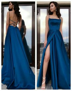 Navy Prom Dress Long, Classy Prom, Classy Prom Dresses